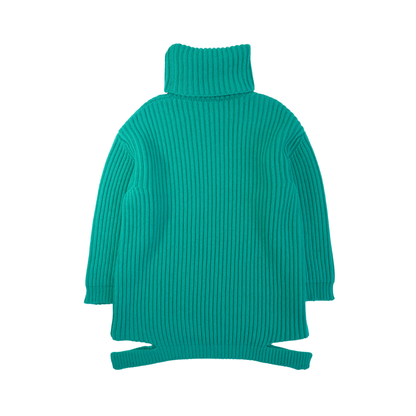 Balenciaga Turtleneck Sweater Dress - Women's 36