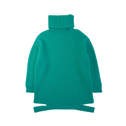 Balenciaga Turtleneck Sweater Dress - Women's 36