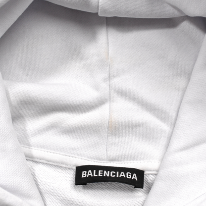 Balenciaga 'Interlocking' Logo Hoodie - Men's XXL