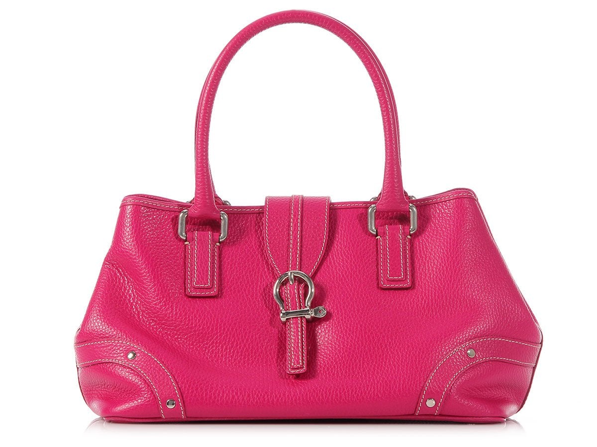 Burbe**y Shocking Pink Satchel
