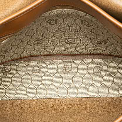 Honeycomb Coated Canvas Crossbody