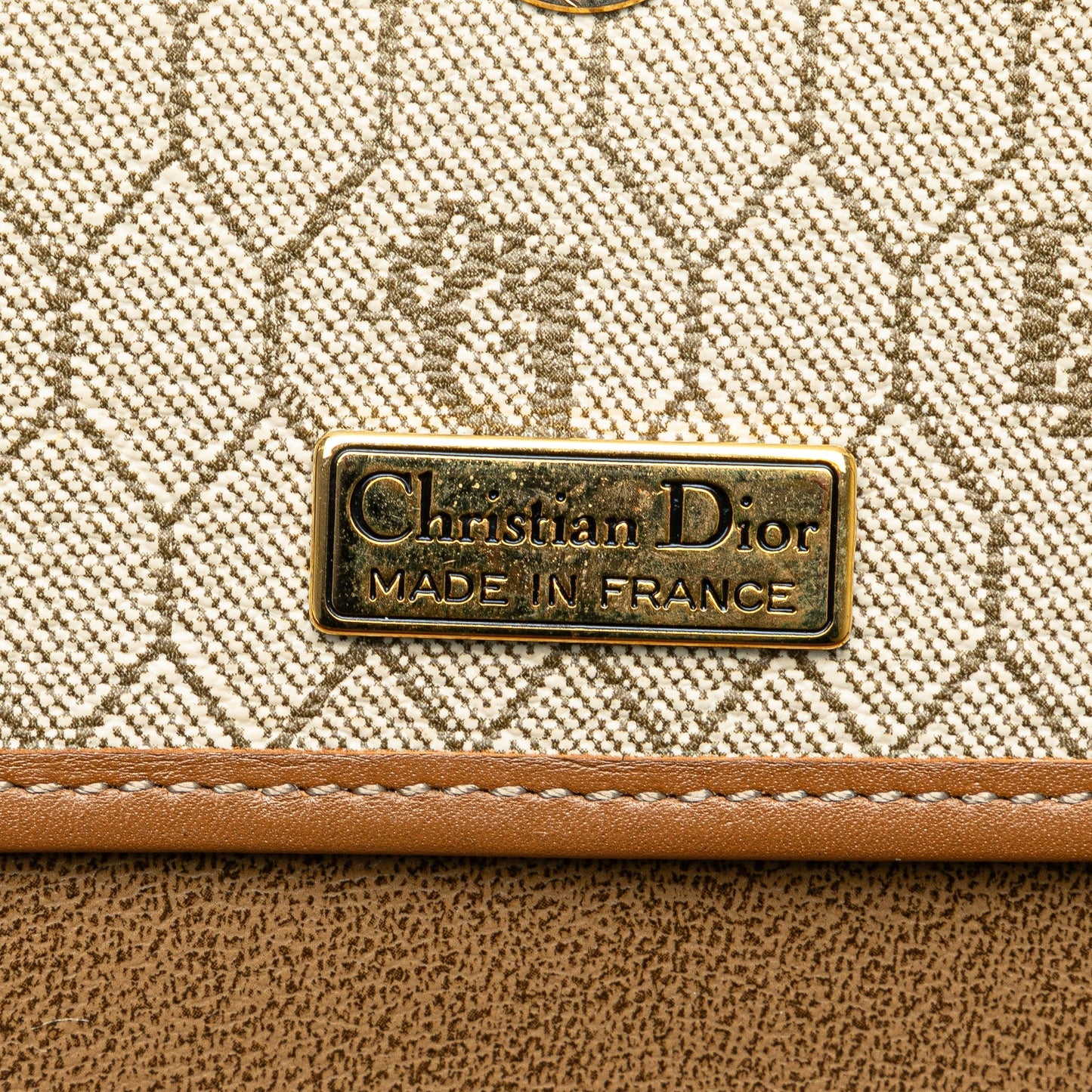 Honeycomb Coated Canvas Crossbody