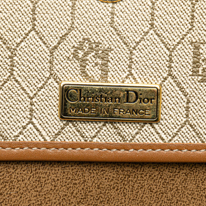 Honeycomb Coated Canvas Crossbody