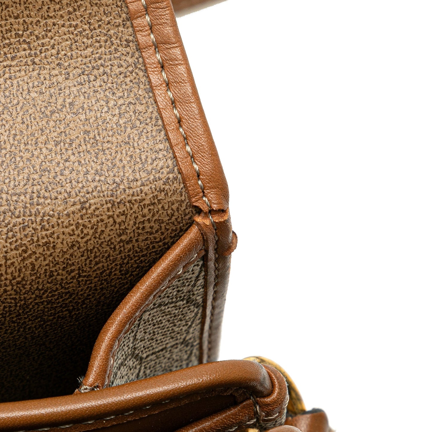 Honeycomb Coated Canvas Crossbody