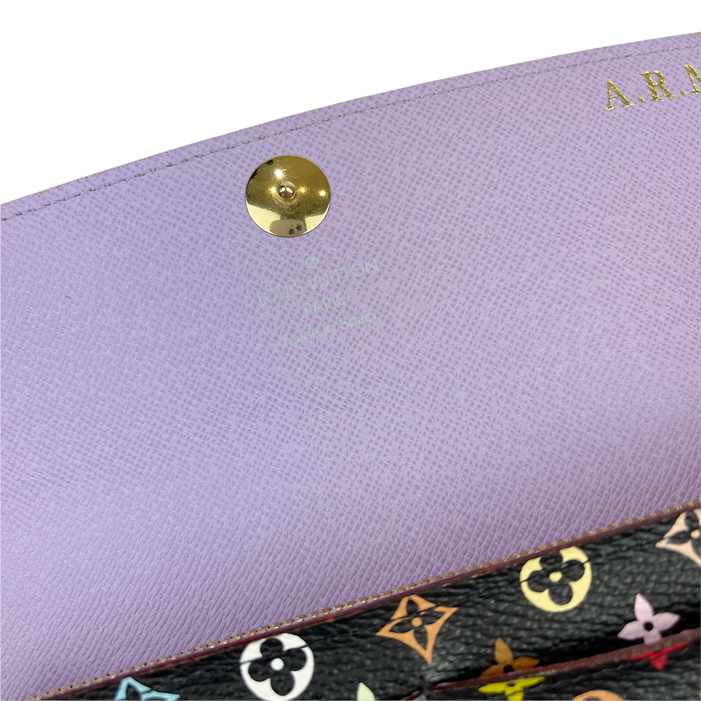 Louis-Vuitton Sarah Wallet Monogram Multicolour GHW