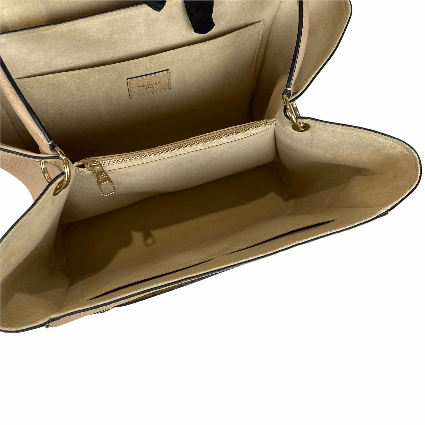 Louis-Vuitton Empreinte Leather Trocadero Bag in Dune