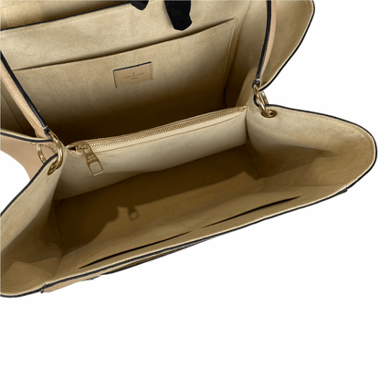 Louis-Vuitton Empreinte Leather Trocadero Bag in Dune