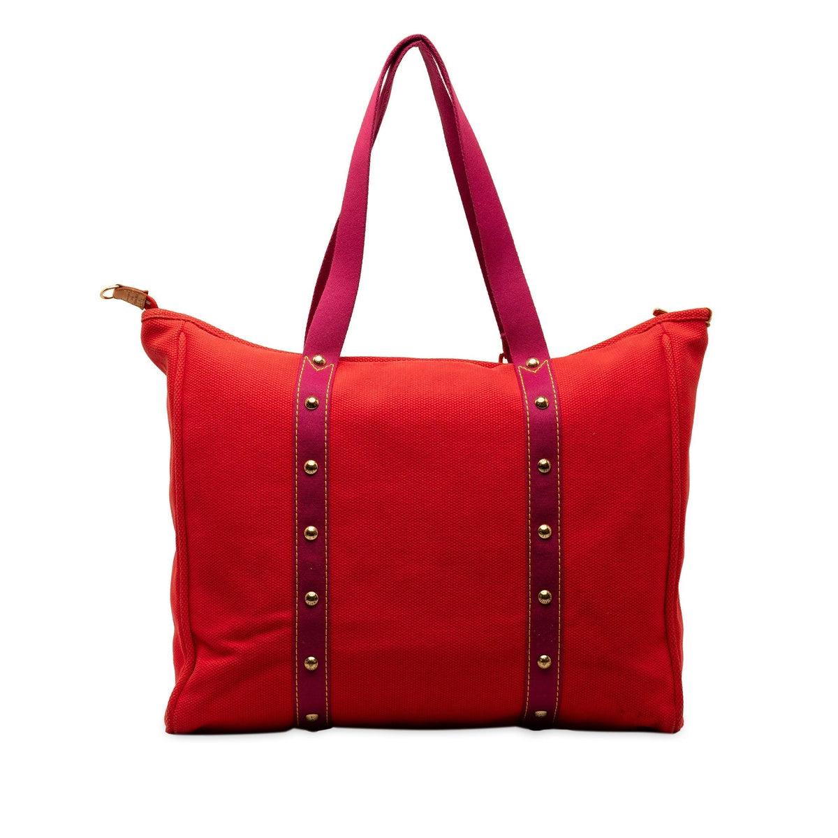 Red Louis Vuitton Antigua Cabas GM Tote Bag