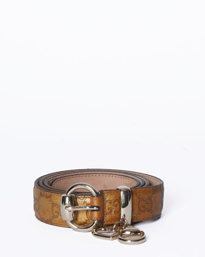 Gucci Yellow Belt
