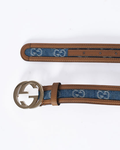 Gucci Denim Belt