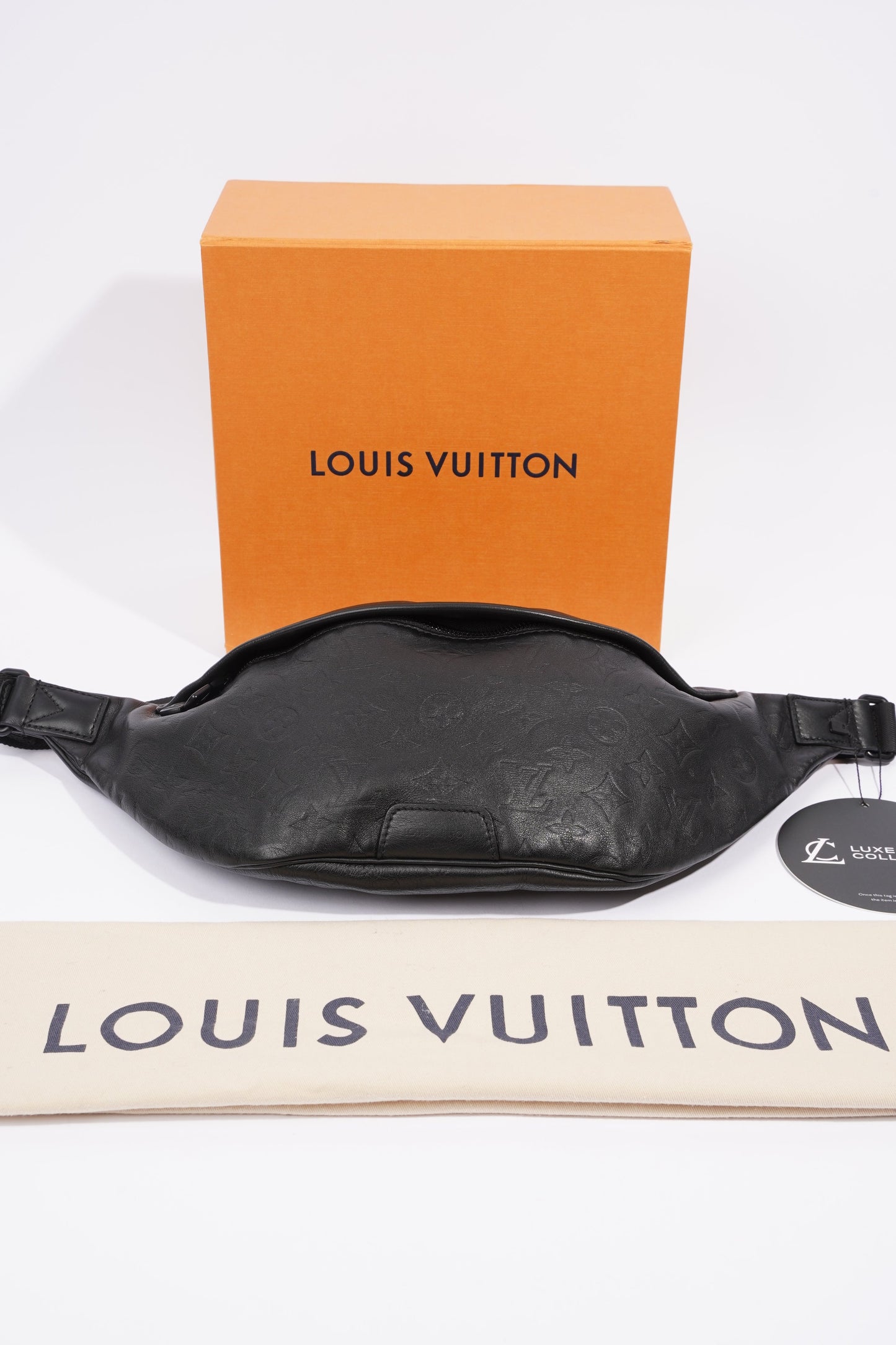 Louis Vuitton Shadow Discovery Black Leather