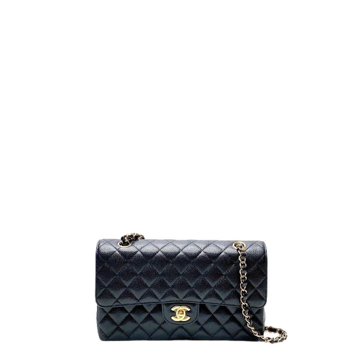 CHANEL CF MEDIUM IN CAVIAR GHW