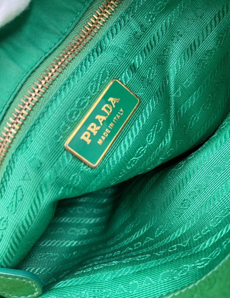 Prada Nylon Green Tote