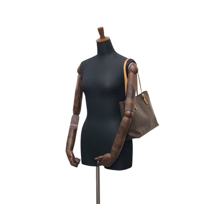 CELINE Macadam   Shoulder bag Totebag Brown PP-SA-0097 Vintage br27j2
