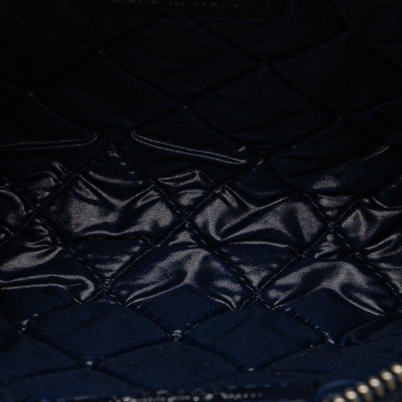 Chanel Quilted Caviar Makeup Pouch Leather Vanity Bag in Good condition