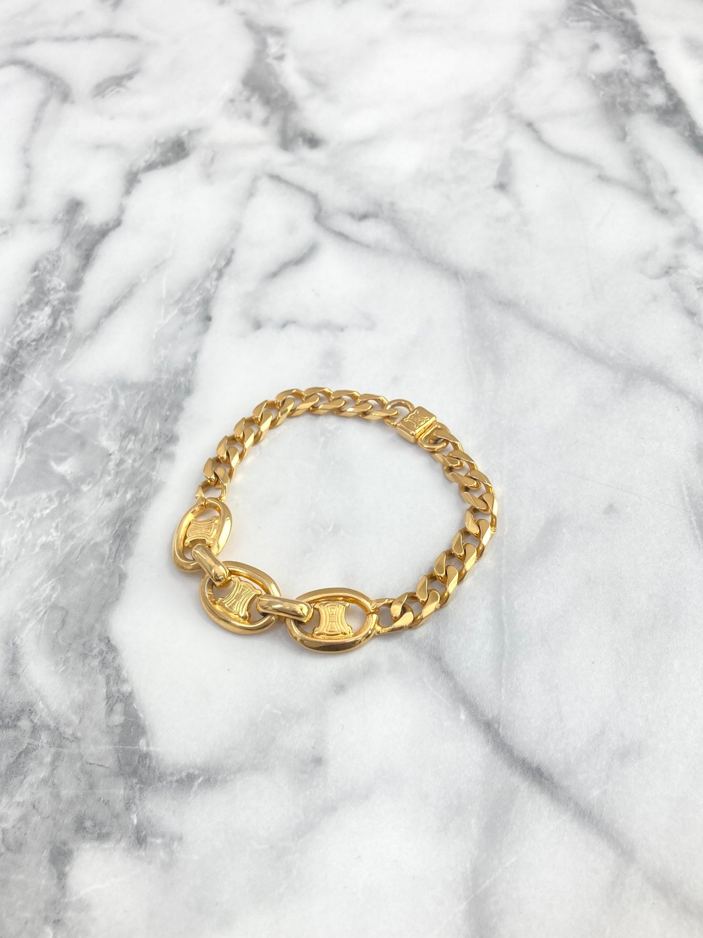 CELINE  Bracelet Gold Vintage ep5m5w