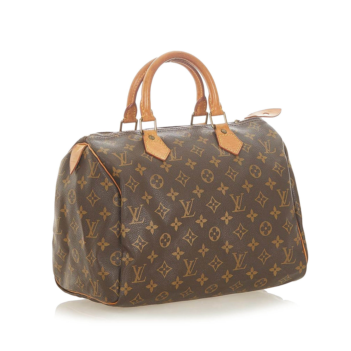 Louis-Vuitton Louis Vuitton Monogram Speedy 30 Brown