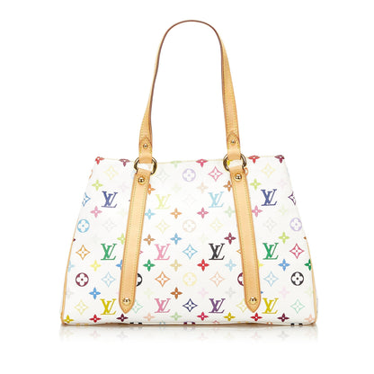 LOUIS VUITTON Monogram Multicolore Aurelia MM White