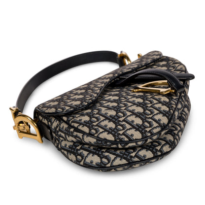 Saddle Bag with Embroidered Strap