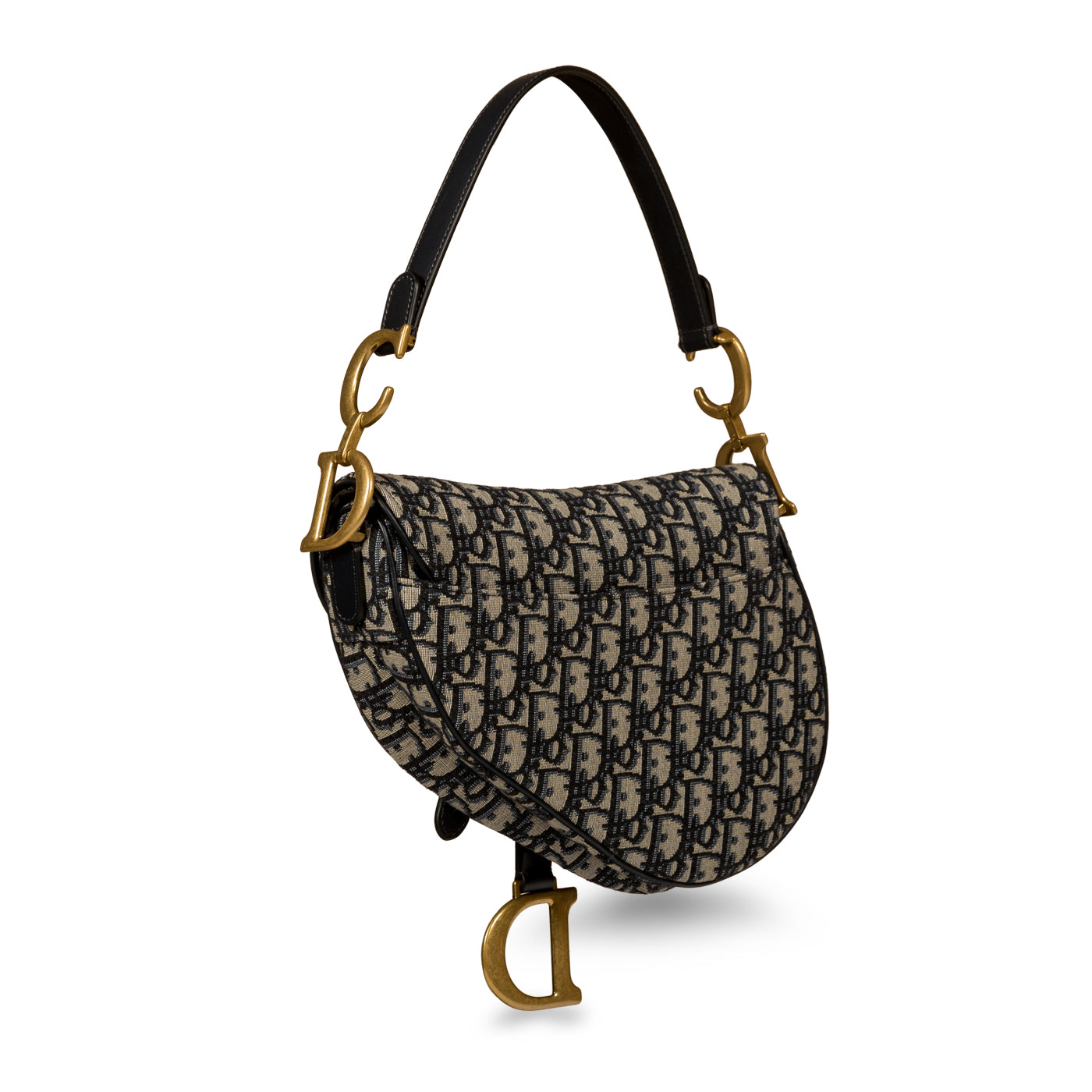 Saddle Bag with Embroidered Strap
