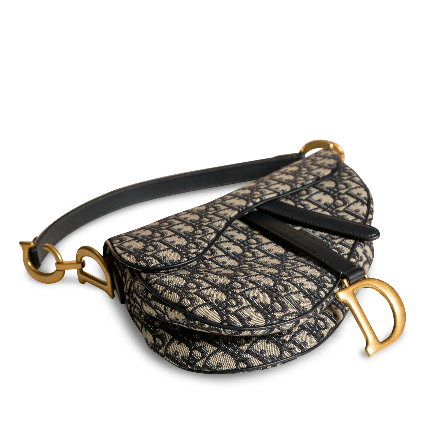 Saddle Bag with Embroidered Strap