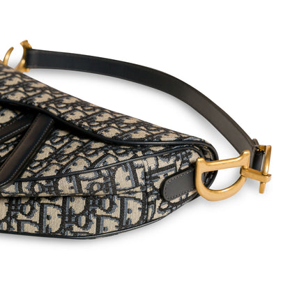 Saddle Bag with Embroidered Strap