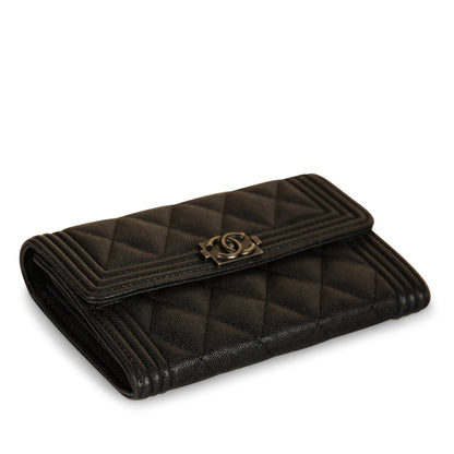 Chanel Boy Flap Wallet