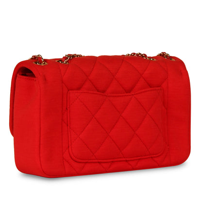 Small Jersey Diana Flap Bag