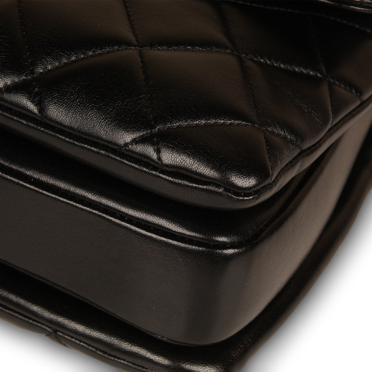 Trendy CC Flap Bag - Medium Black
