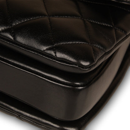 Trendy CC Flap Bag - Medium Black