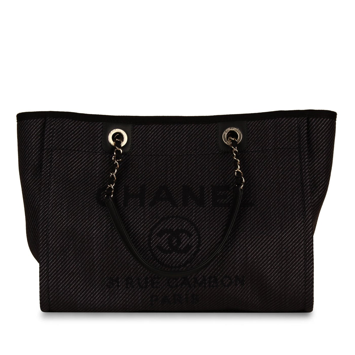 Denim Deauville Tote - Small