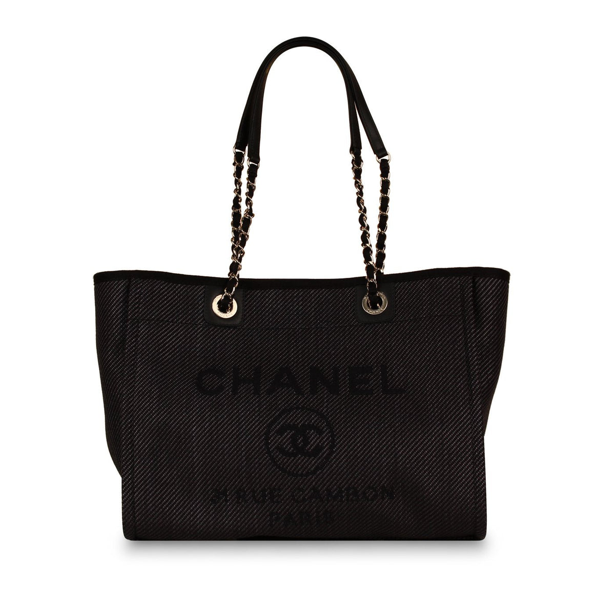 Denim Deauville Tote - Small