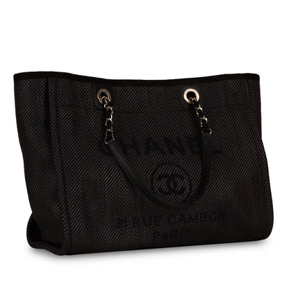 Denim Deauville Tote - Small