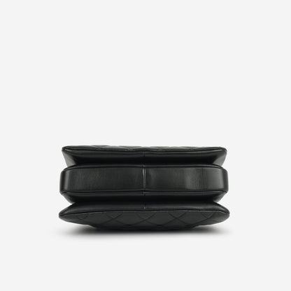Chanel - Trendy CC Flap Bag - Small - Black Lambskin CGHW -
