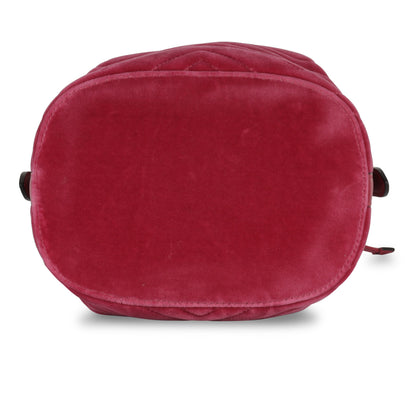 Marmont Bucket - Pink Velvet