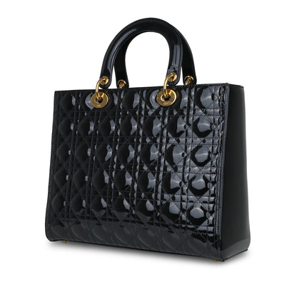 Patent Lady Dior - Large