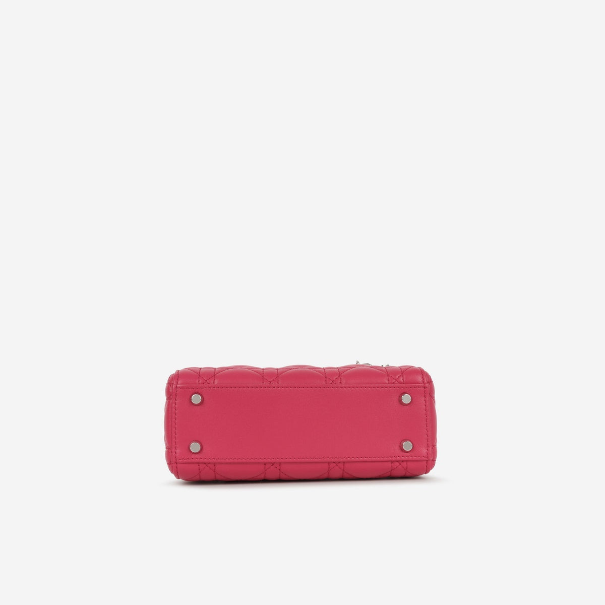 Dior Mini Lady Dior Raspberry Lambskin CGHW