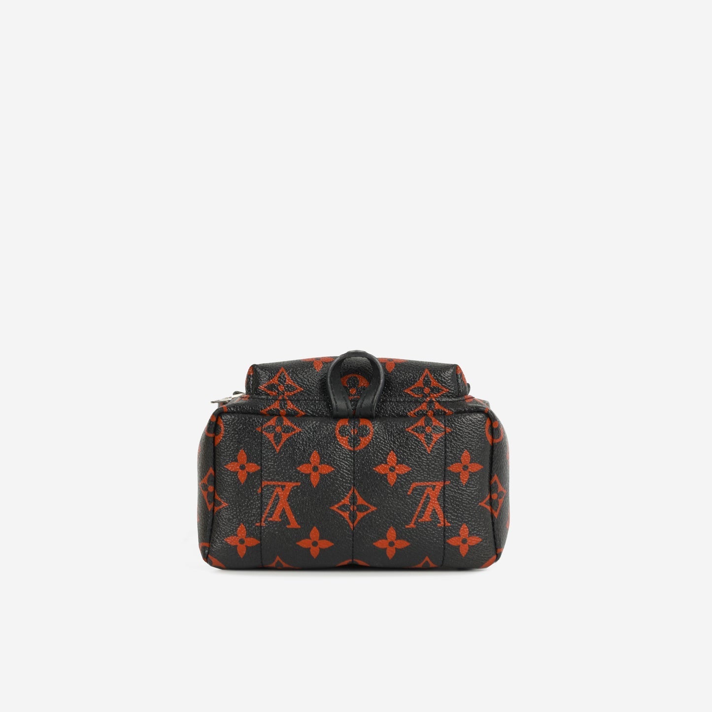 Louis Vuitton - Mini Palm Springs Backpack - Black/Red Infrarouge SHW - Pre Loved - 2017