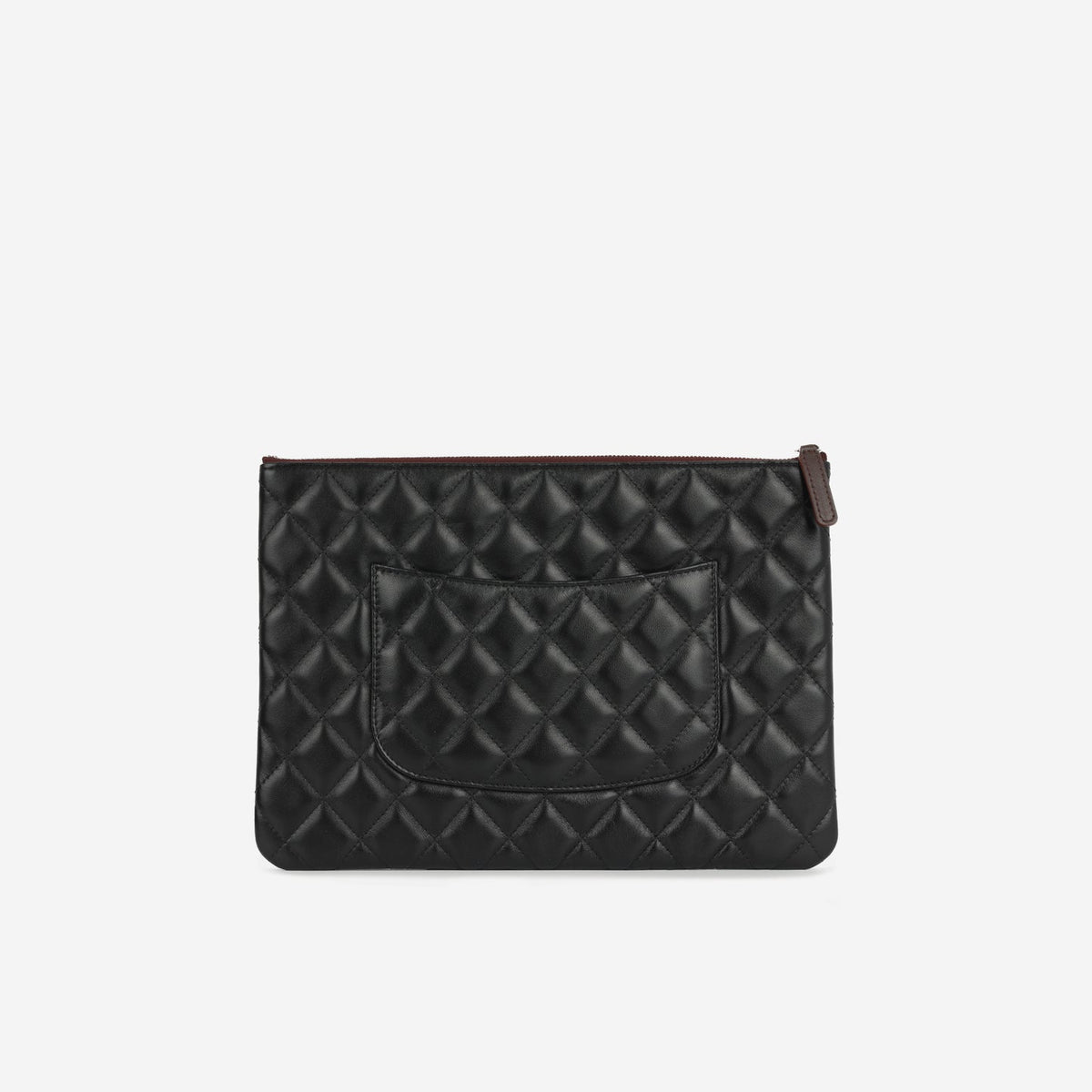 Chanel - Medium O Case - Black Lambskin CGHW - 2020 - Pristine