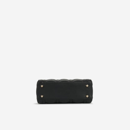 Dior - Mini Lady Dior - Black Lambskin GHW - 2022 -