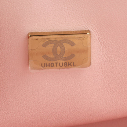 Chanel Medium Classic Flap - Light Pink Caviar | Champagne Gold Hardware