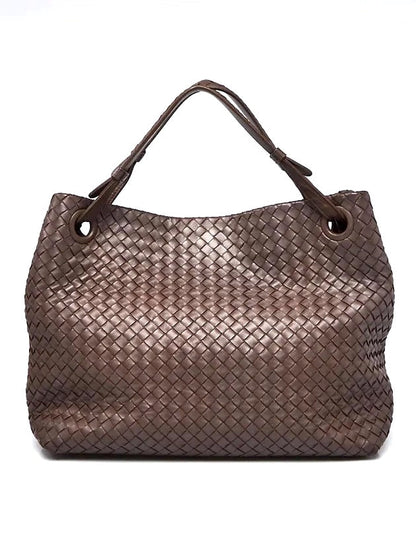 BOTTEGA VENETA NAPPA LEATHER INTRECCIATO MEDIUM GARDA BAG