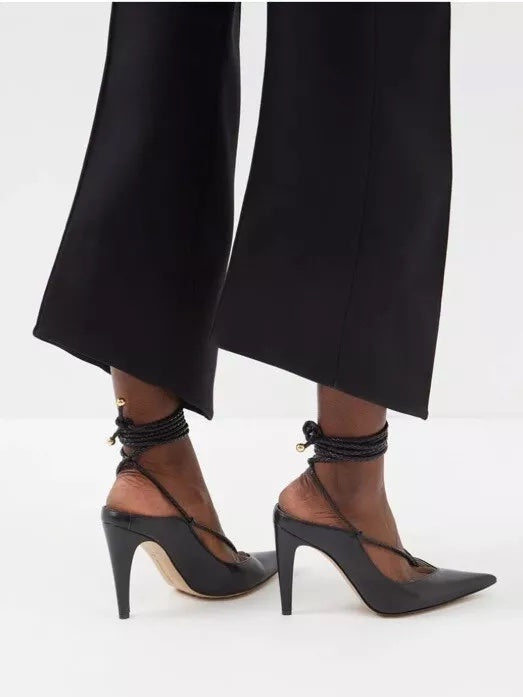 BOTTEGA VENETA NAPPA LEATHER SPRITZ PUMPS
