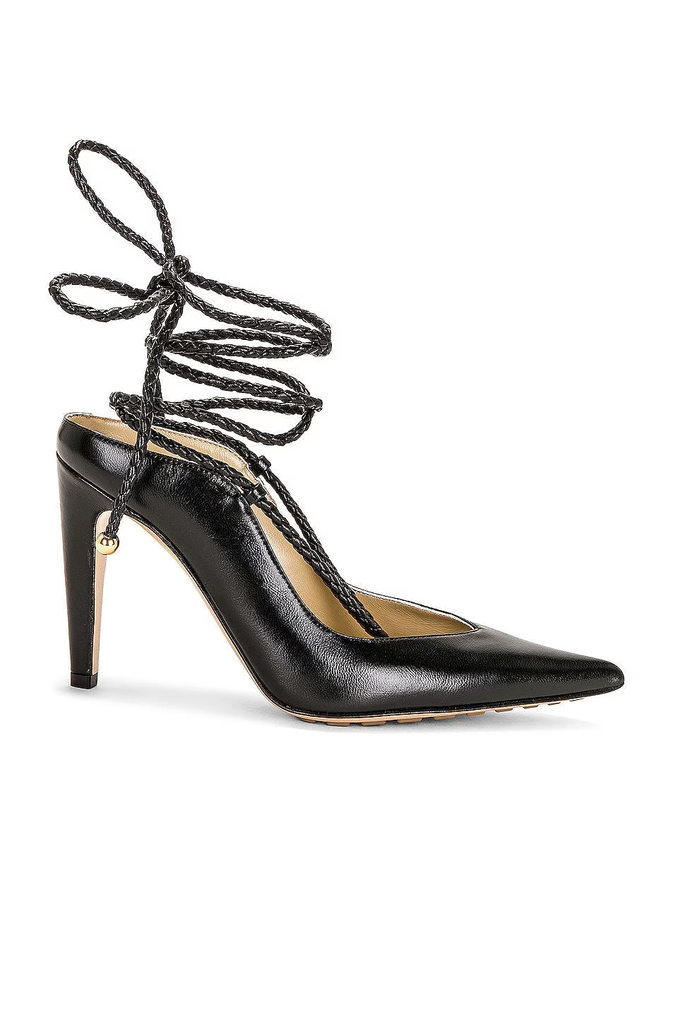 BOTTEGA VENETA NAPPA LEATHER SPRITZ PUMPS