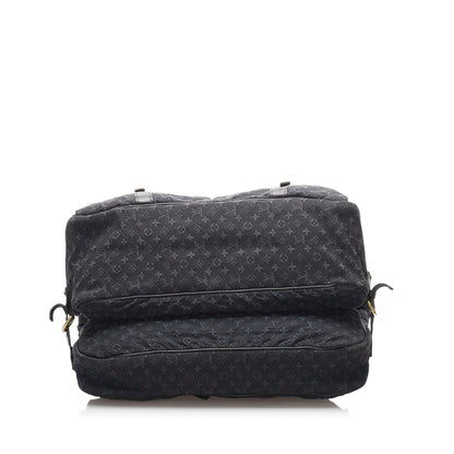 Louis-Vuitton Monogram Mini Lin Denise Blue