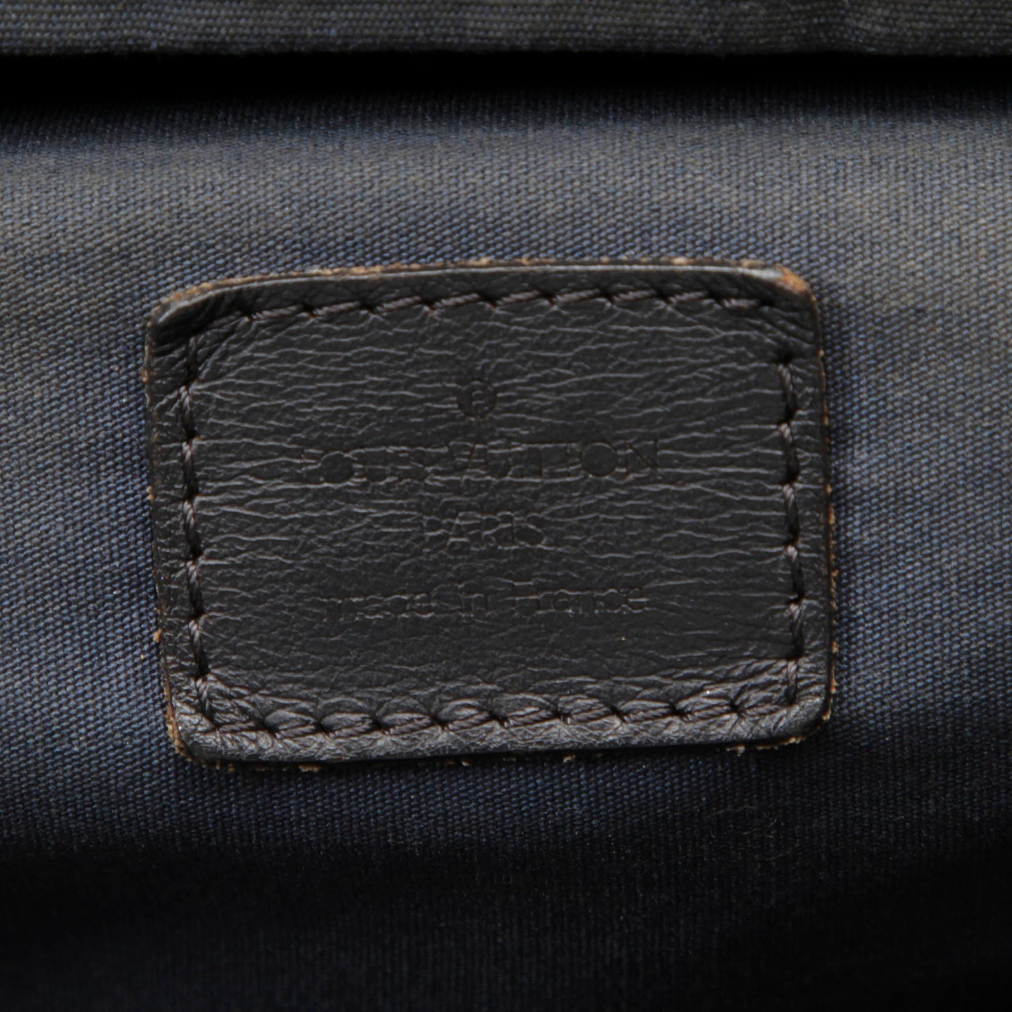 Louis-Vuitton Monogram Mini Lin Denise Blue