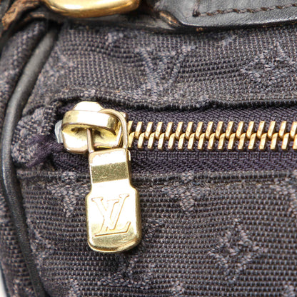 Louis-Vuitton Monogram Mini Lin Denise Blue