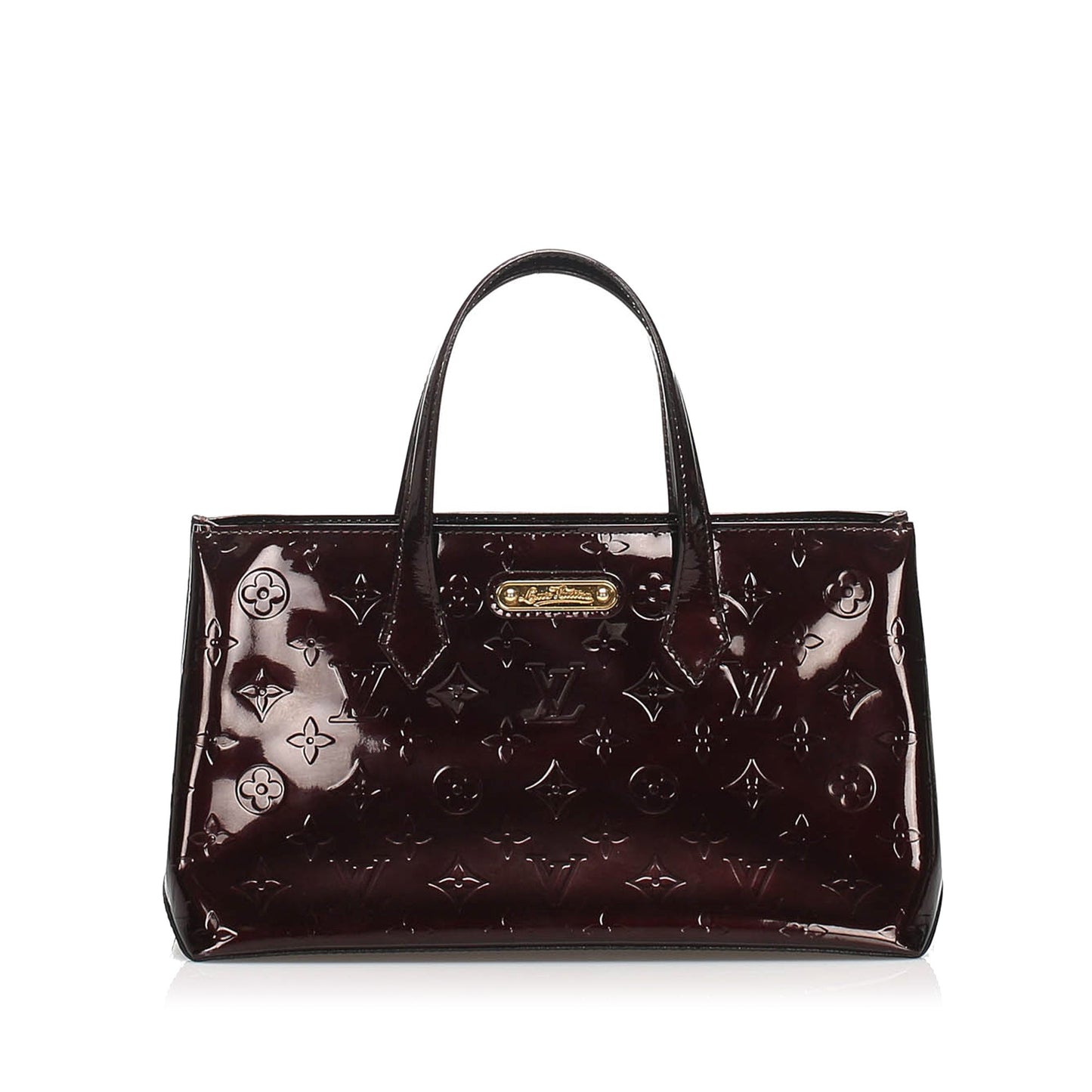 Louis-Vuitton Vernis Wilshire PM Purple