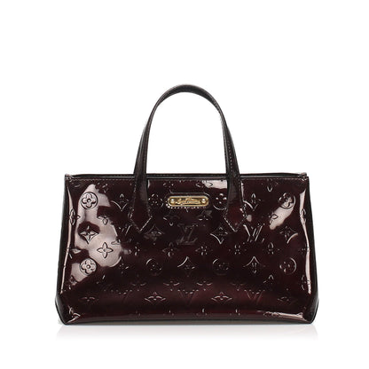 Louis-Vuitton Vernis Wilshire PM Purple