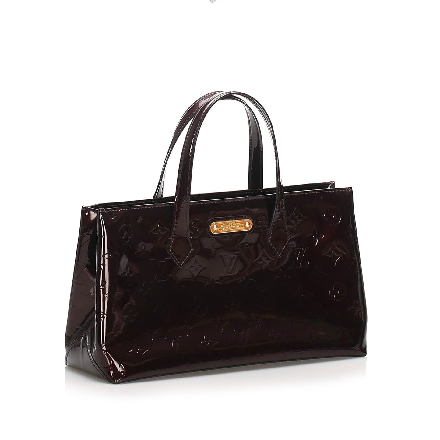 Louis-Vuitton Vernis Wilshire PM Purple